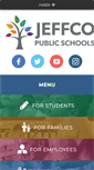 Mobile Screenshot of jeffcopublicschools.org